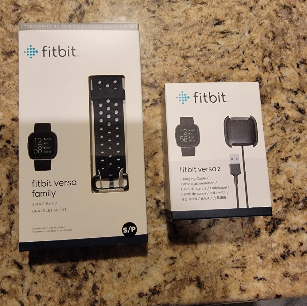 Fitbit Versa 2 Charger and Small Sport Band